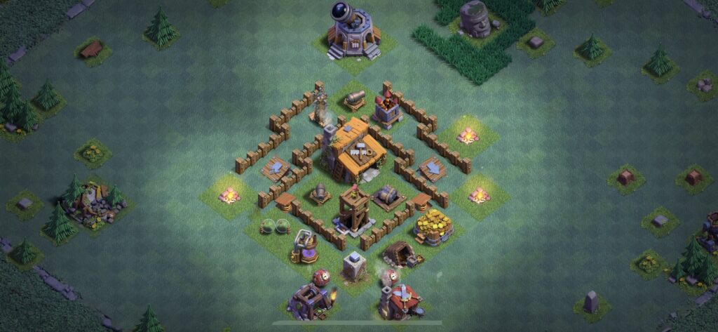 Builder Hall Level 3 Anti 2 Stars Base Clash of Clans 2025 BH3 (#1)