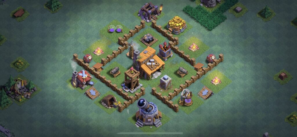 Builder Hall Level 3 Anti 2 Stars Base Clash of Clans 2025 BH3 (#6)
