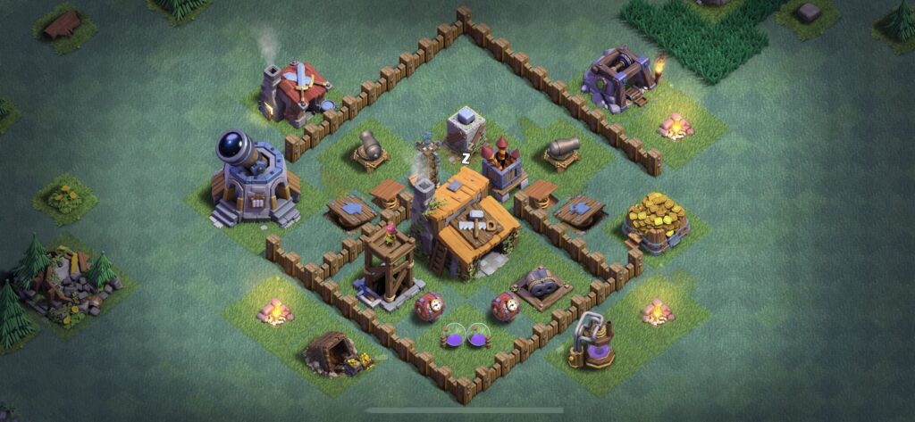 Top Builder Hall 3 Base Plan Anti 2 Stars - Clash of Clans 2025 - BH3 - (#7)