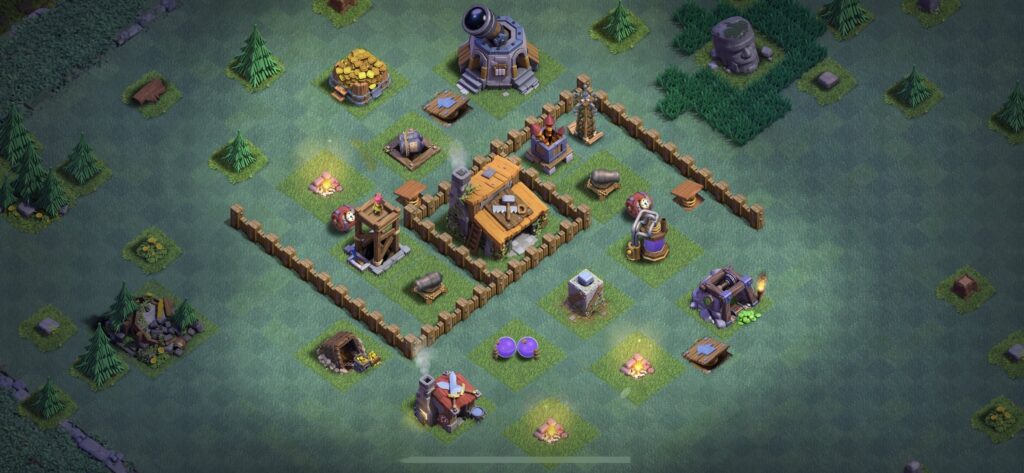 Top Builder Hall 3 Base Plan Anti 2 Stars - Clash of Clans 2025 - BH3 - (#10)