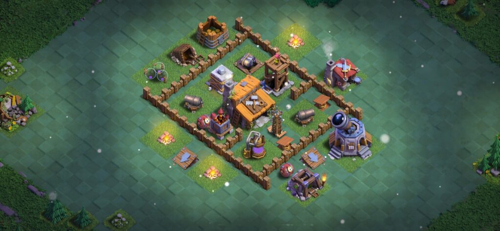 Top Builder Hall 3 Base Plan Anti 2 Stars - Clash of Clans 2025 - BH3 - (#14)