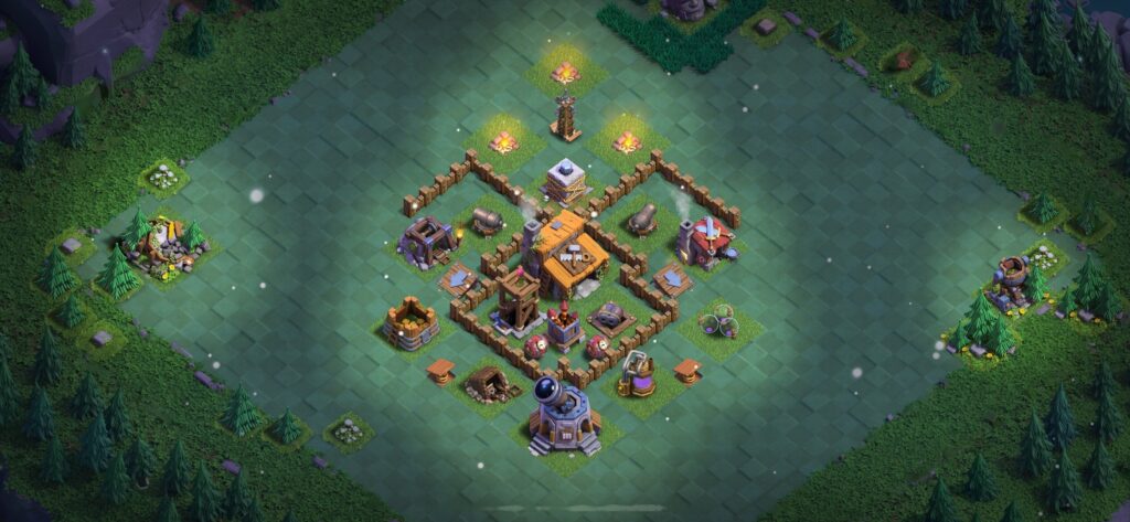Top Builder Hall 3 Base Plan Anti 2 Stars - Clash of Clans 2025 - BH3 - (#15)