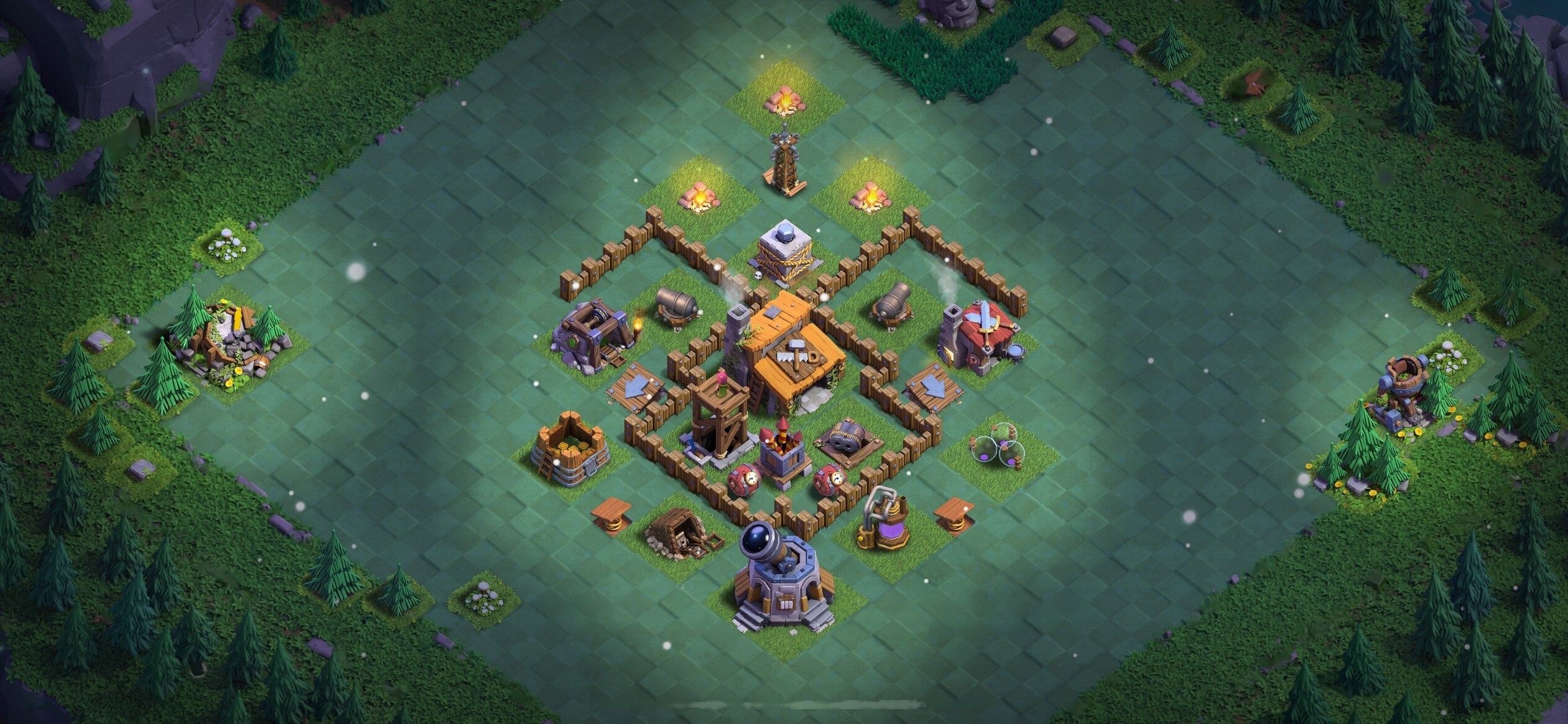Top Builder Hall 3 Base Plan Anti 2 Stars - Clash of Clans 2025 - BH3 - (#15)