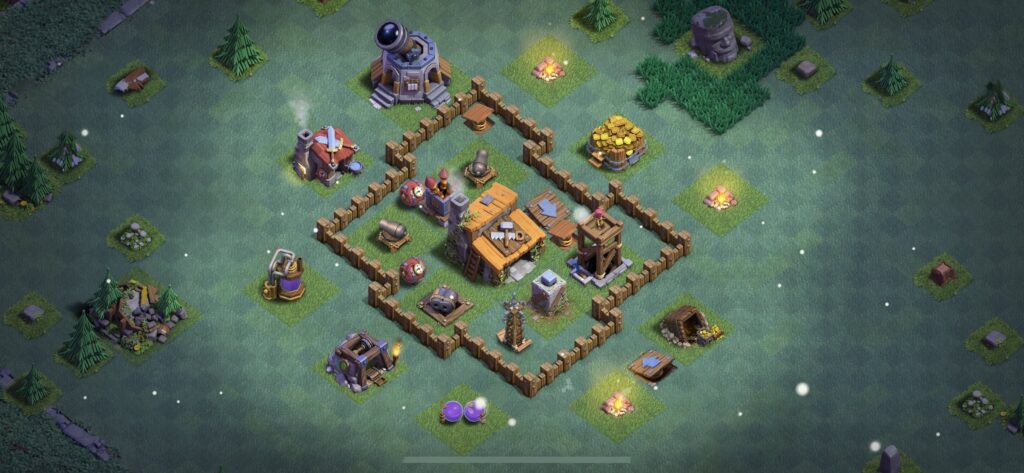 Top Builder Hall 3 Base Plan Anti 2 Stars - Clash of Clans 2025 - BH3 - (#16)
