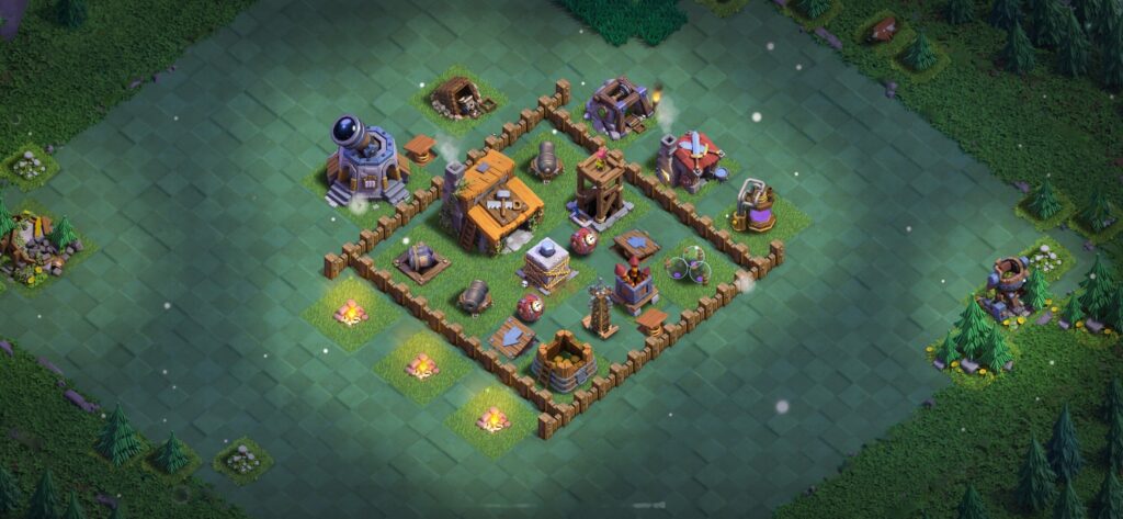 Top Builder Hall 3 Base Plan Anti 2 Stars - Clash of Clans 2025 - BH3 - (#17)