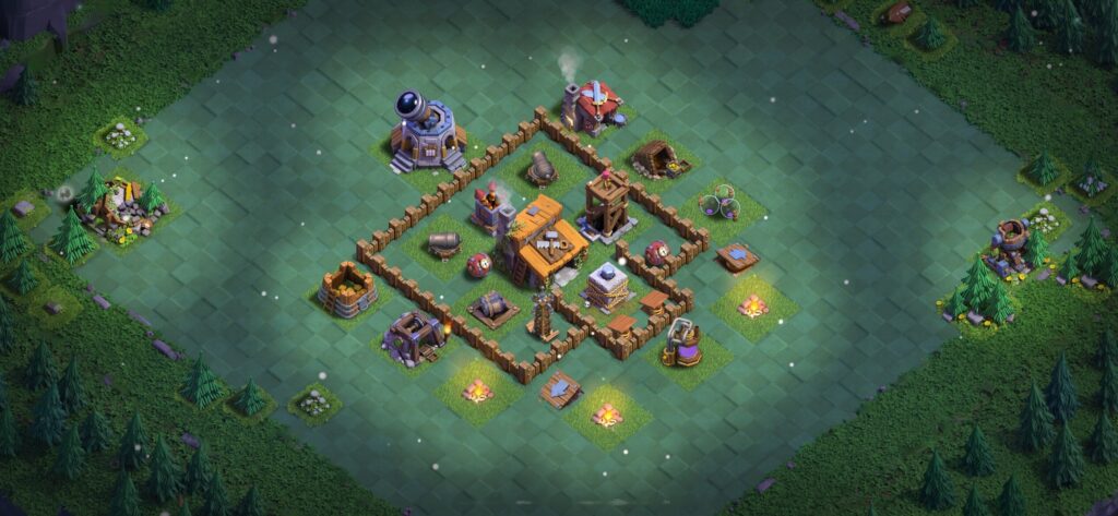 Top Builder Hall 3 Base Plan Anti 2 Stars - Clash of Clans 2025 - BH3 - (#19)