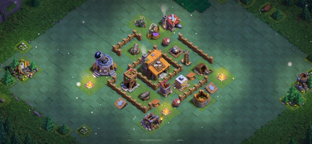 Top Builder Hall 3 Base Plan Anti 2 Stars - Clash of Clans 2025 - BH3 - (#20)