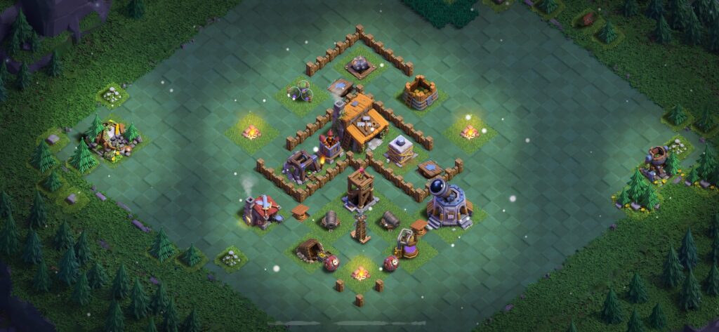 Top Builder Hall 3 Base Plan Anti 2 Stars - Clash of Clans 2025 - BH3 - (#21)