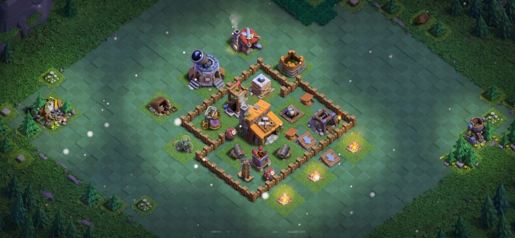 Top Builder Hall 3 Base Plan Anti 2 Stars - Clash of Clans 2025 - BH3 - (#22)