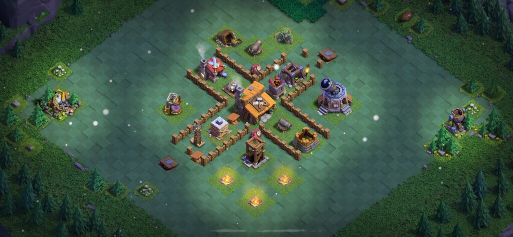 Top Builder Hall 3 Base Plan Anti 2 Stars - Clash of Clans 2025 - BH3 - (#25)