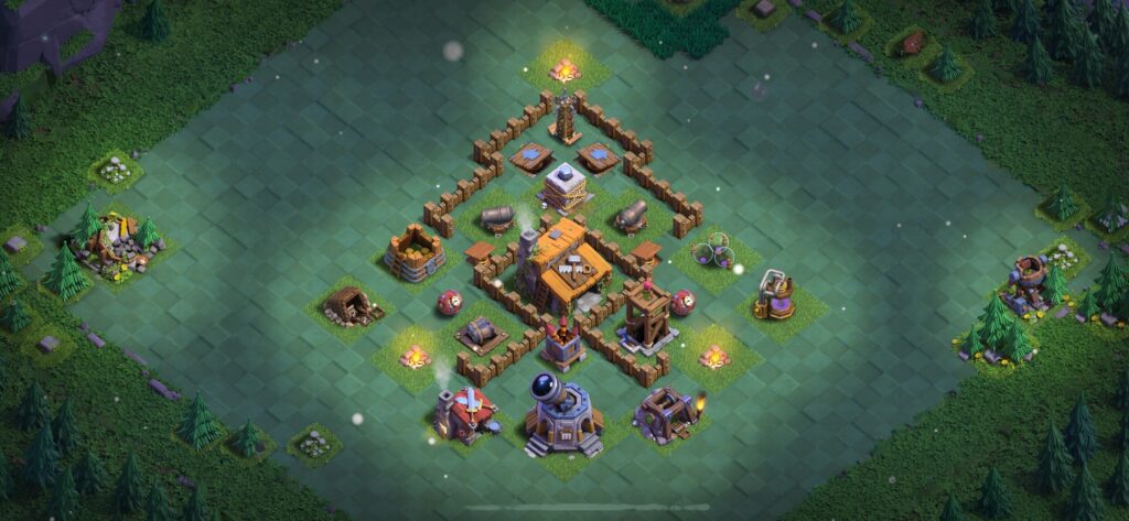 Top Builder Hall 3 Base Plan Anti 2 Stars - Clash of Clans 2025 - BH3 - (#26)