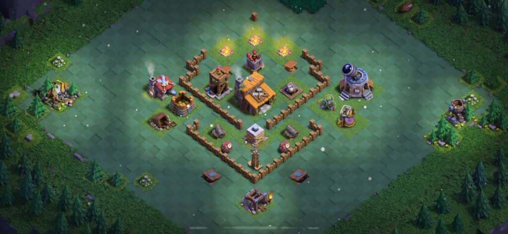 Top Builder Hall 3 Base Plan Anti 2 Stars - Clash of Clans 2025 - BH3 - (#27)