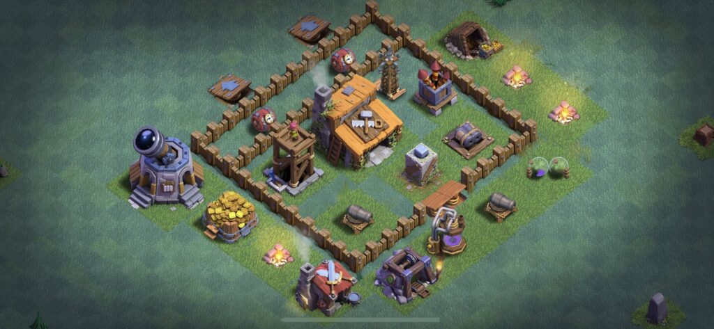 Top Builder Hall 3 Base Plan Anti 2 Stars - Clash of Clans 2025 - BH3 - (#8)