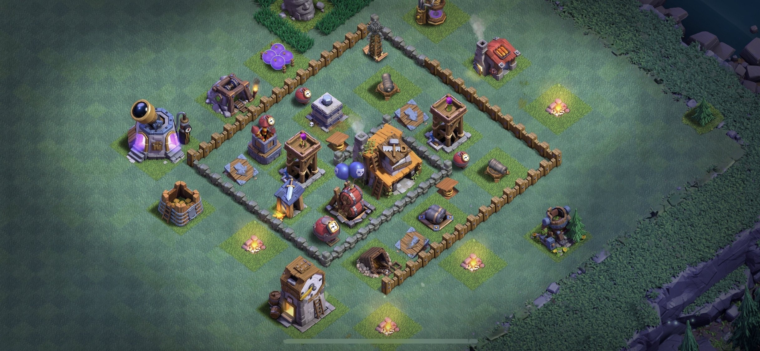 BH4 Base - Top Builder Hall 4 Base Plan Anti 2 Stars (#14) - Clash of Clans 2025