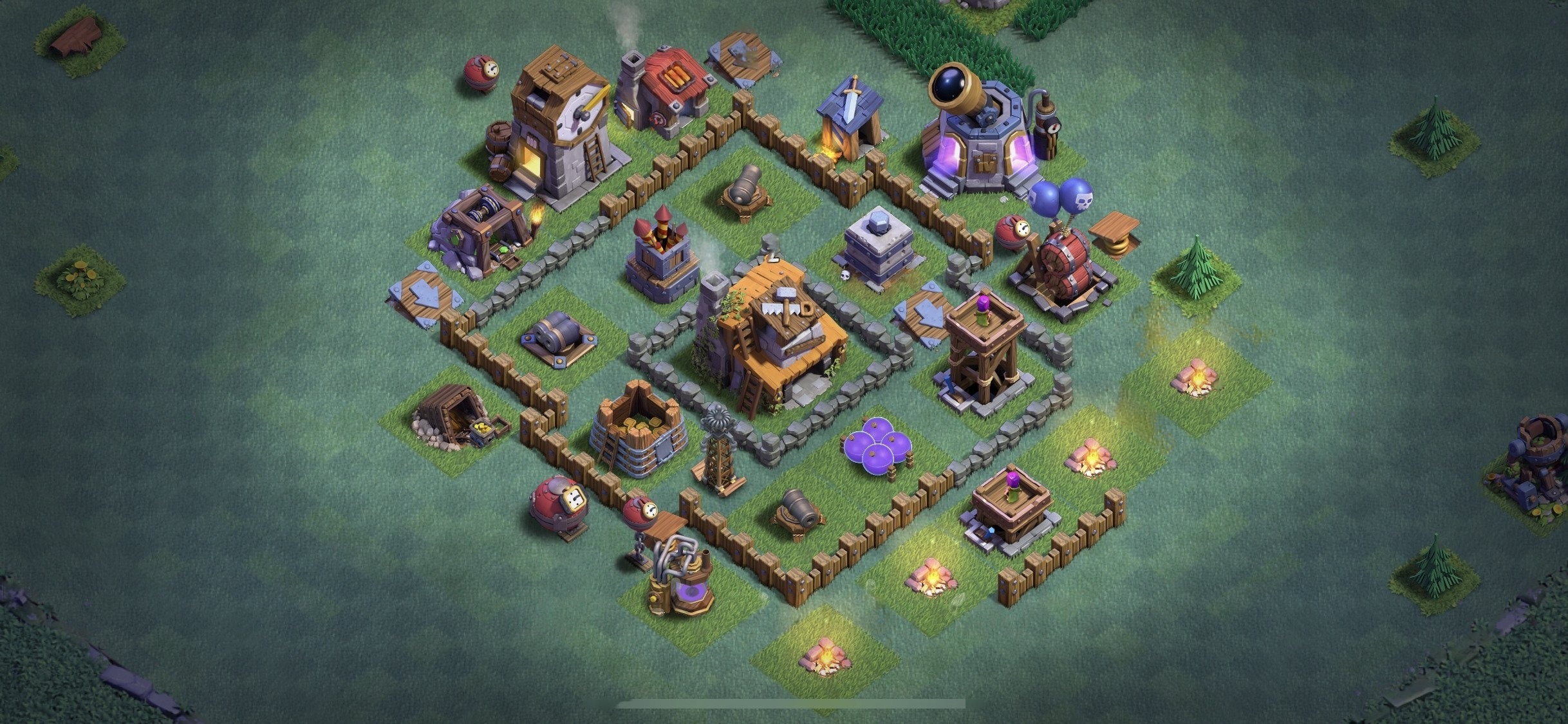 BH4 Base - Top Builder Hall 4 Base Plan Anti 2 Stars (#16) - Clash of Clans 2025