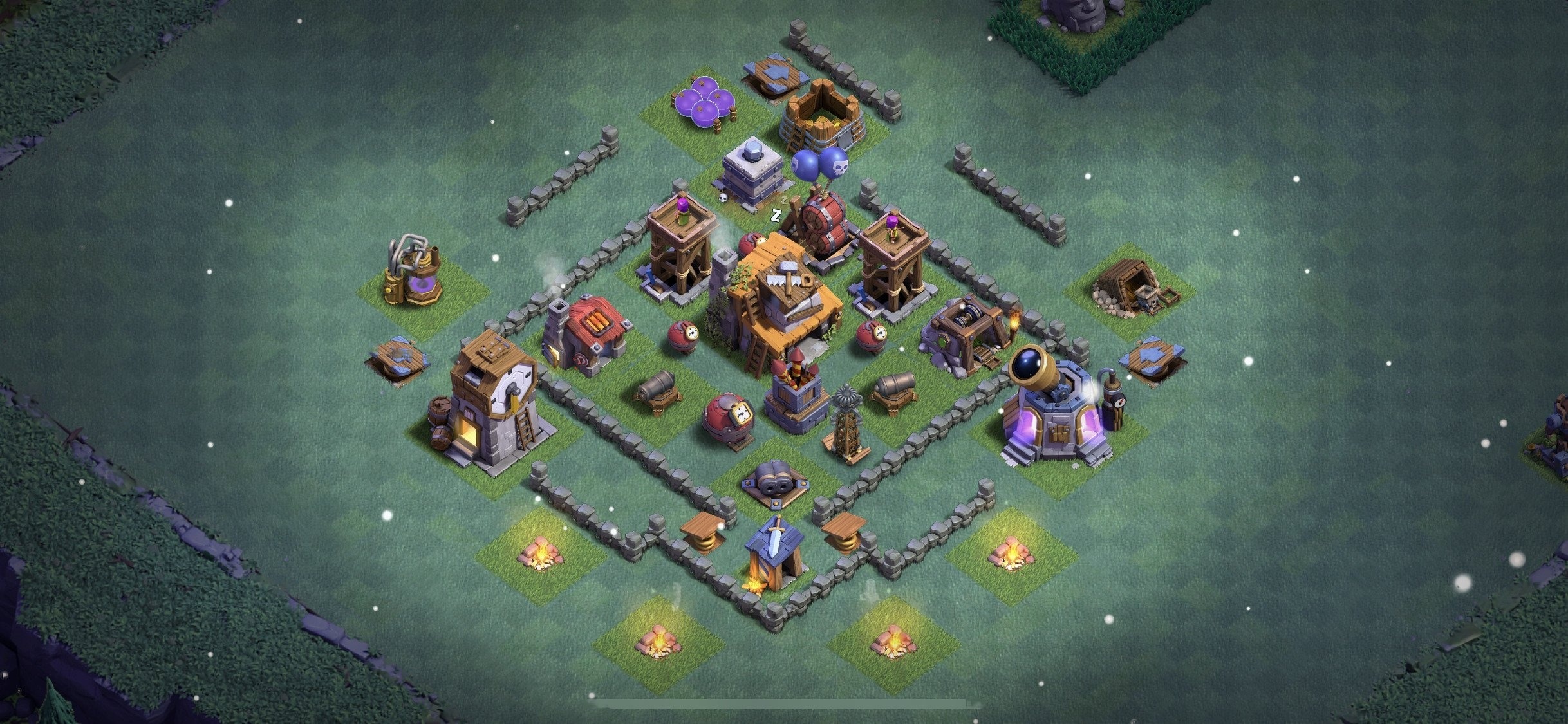 BH4 Base - Top Builder Hall 4 Base Plan Anti 2 Stars (#21) - Clash of Clans 2025