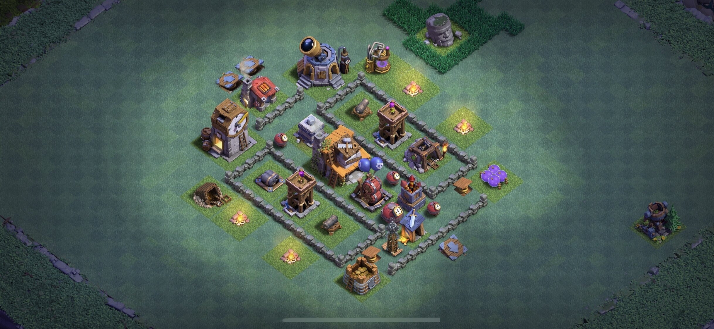 BH4 Base - Top Builder Hall 4 Base Plan Anti 2 Stars (#27) - Clash of Clans 2025