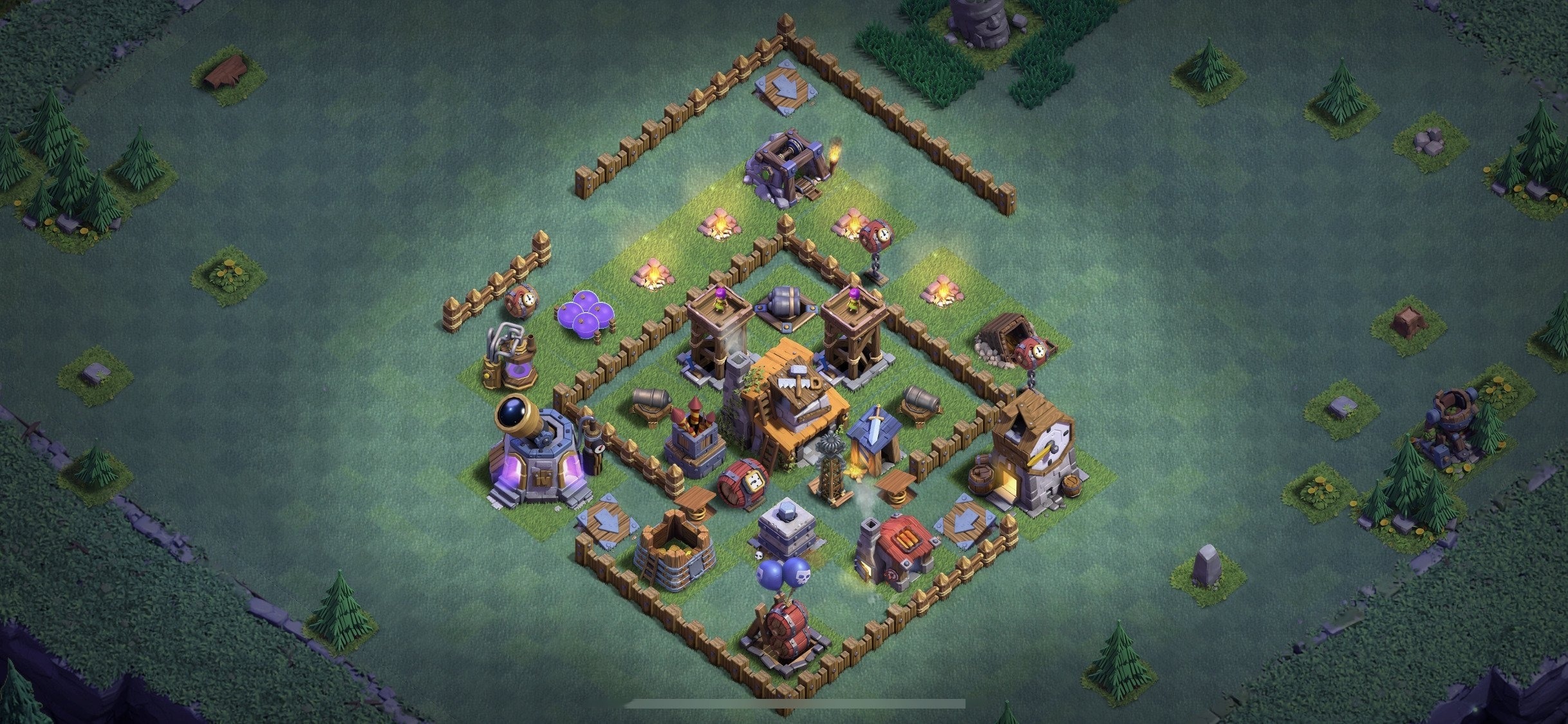 BH4 Base - Top Builder Hall 4 Base Plan Anti 2 Stars (#4) - Clash of Clans 2025