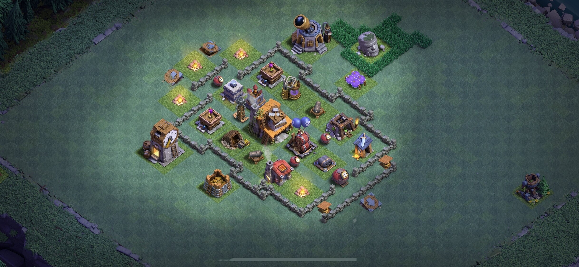 BH4 Base - Top Builder Hall 4 Base Plan Anti 2 Stars (#31) - Clash of Clans 2025