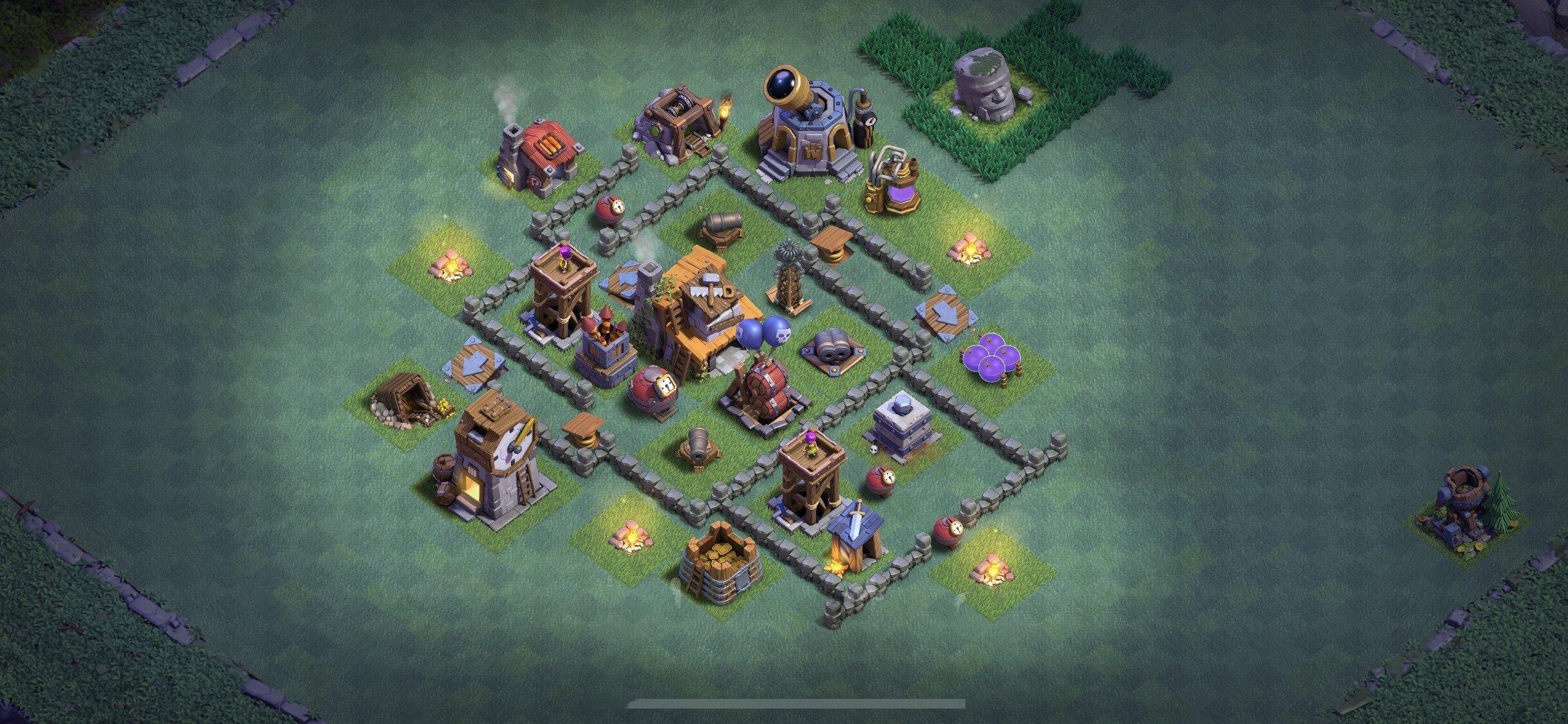 BH4 Base - Top Builder Hall 4 Base Plan Anti 2 Stars (#33) - Clash of Clans 2025