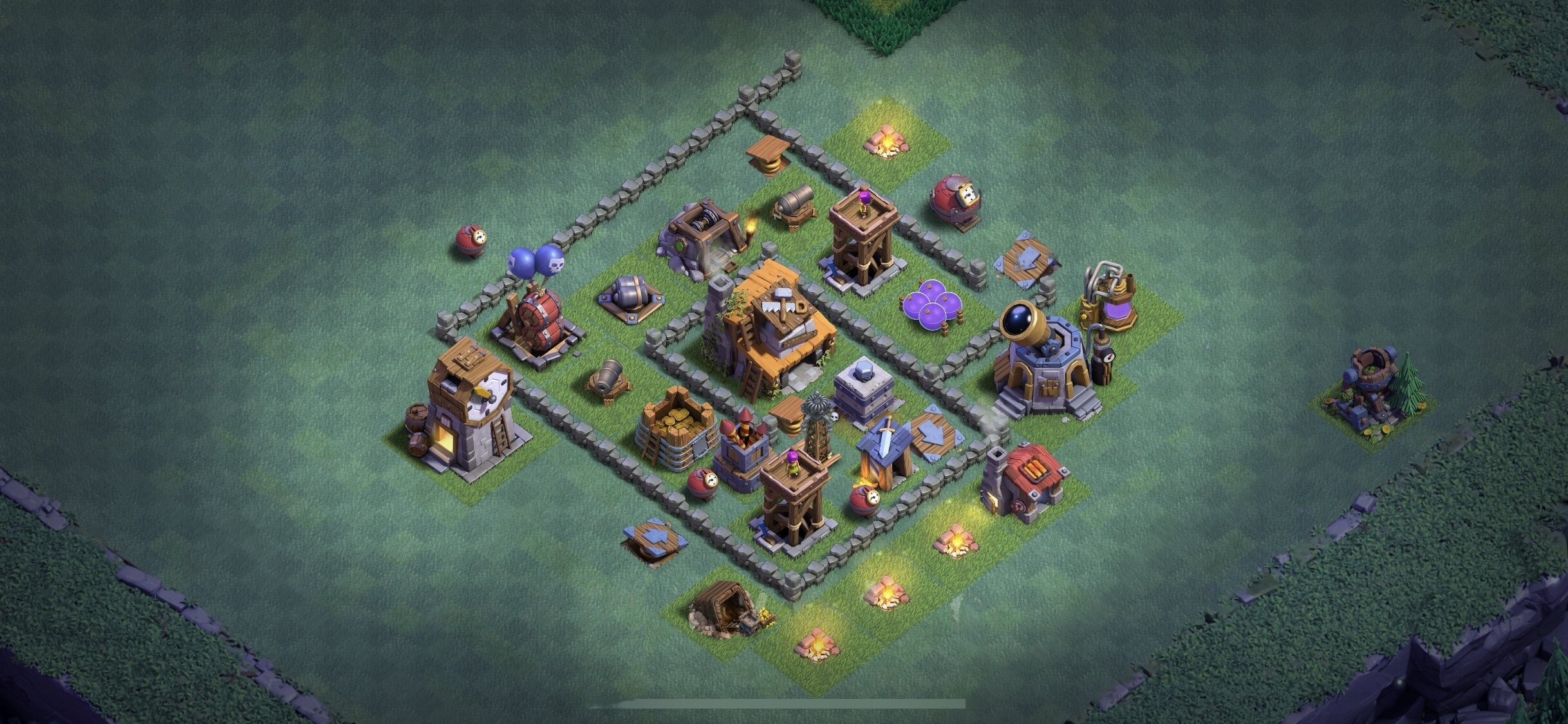 BH4 Base - Top Builder Hall 4 Base Plan Anti 2 Stars (#35) - Clash of Clans 2025