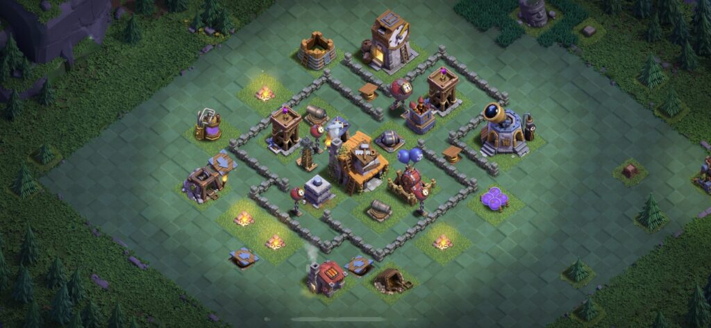 BH4 Base - Top Builder Hall 4 Base Plan Anti 2 Stars (#38) - Clash of Clans 2025
