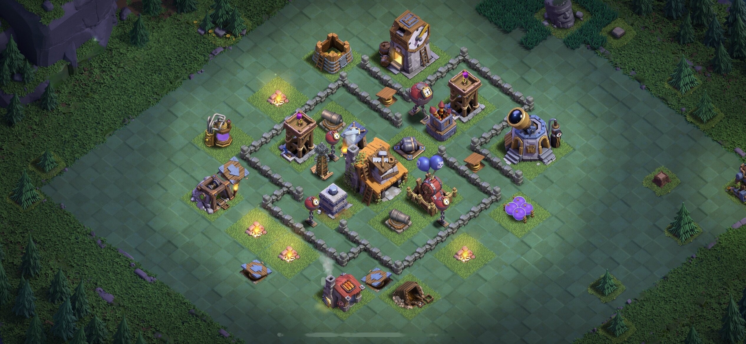 BH4 Base - Top Builder Hall 4 Base Plan Anti 2 Stars (#38) - Clash of Clans 2025