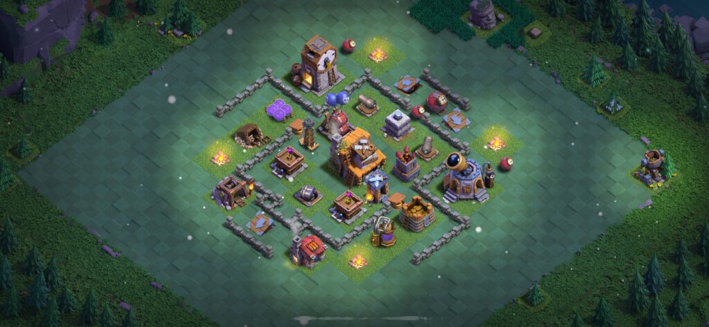 BH4 Base - Top Builder Hall 4 Base Plan Anti 2 Stars (#46) - Clash of Clans 2025