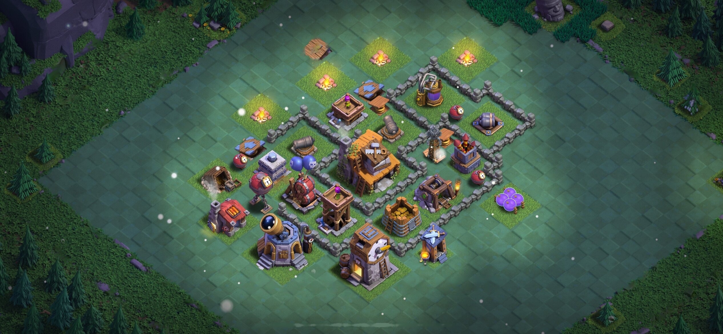 BH4 Base - Top Builder Hall 4 Base Plan Anti 2 Stars (#47) - Clash of Clans 2025