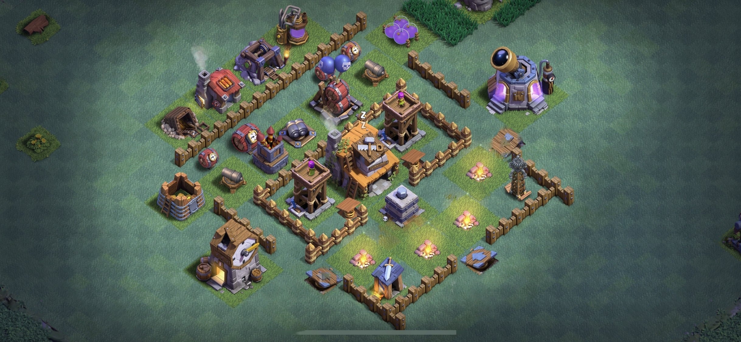 BH4 Base - Top Builder Hall 4 Base Plan Anti 2 Stars (#8) - Clash of Clans 2025
