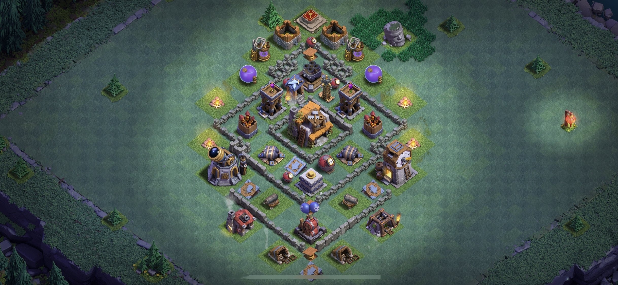 BH5 Base - Top Builder Hall 5 Base (#10) - Clash of Clans 2025