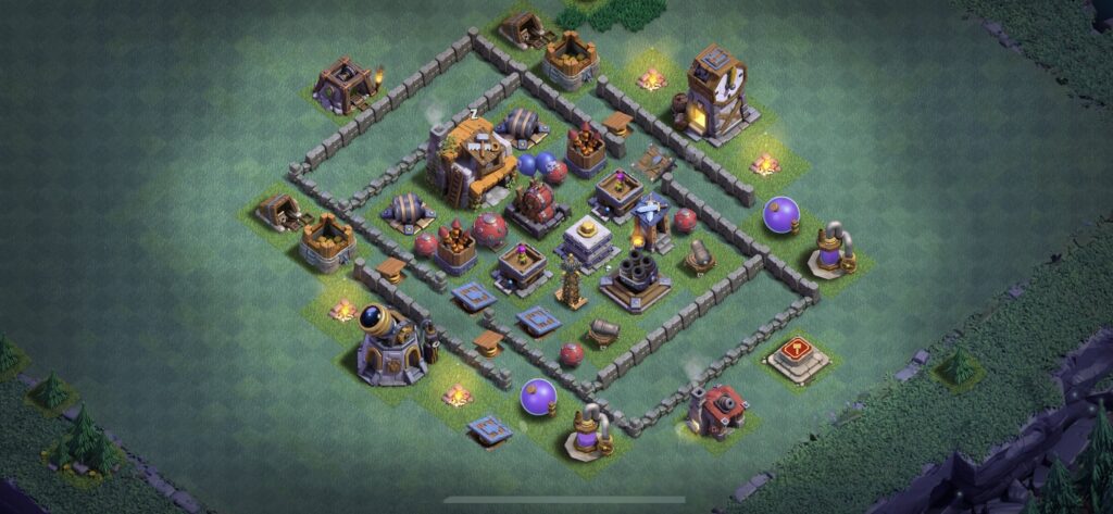 BH5 Base - Top Builder Hall 5 Base (#17) - Clash of Clans 2025
