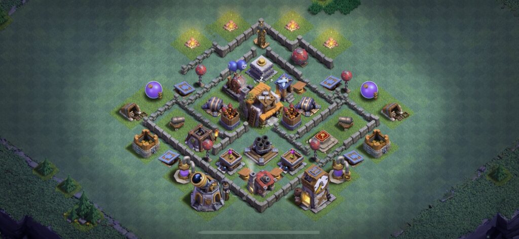 BH5 Base - Top Builder Hall 5 Base (#23) - Clash of Clans 2025