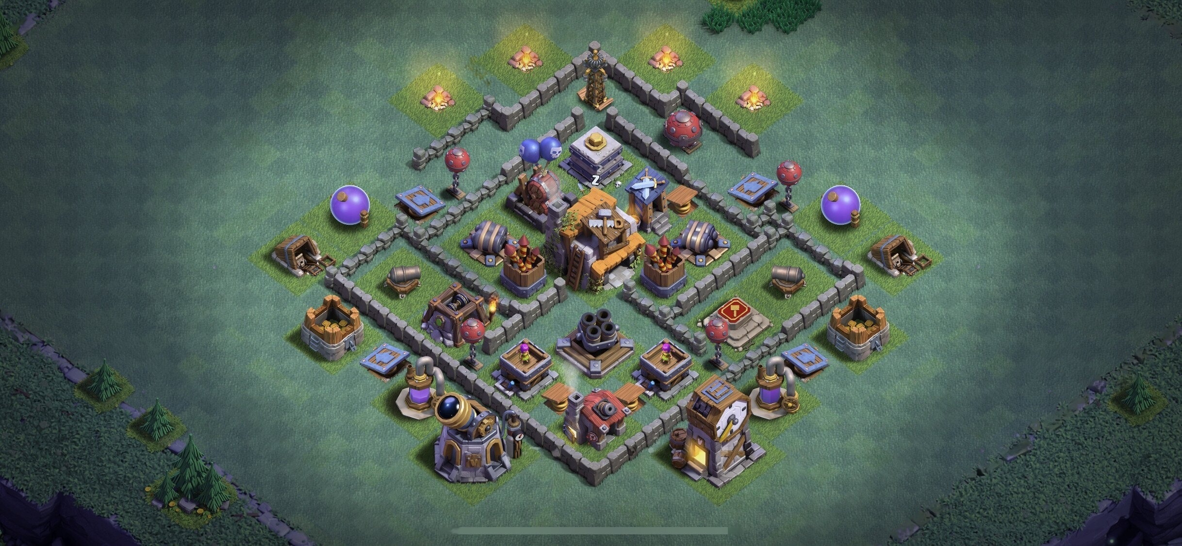 BH5 Base - Top Builder Hall 5 Base (#23) - Clash of Clans 2025