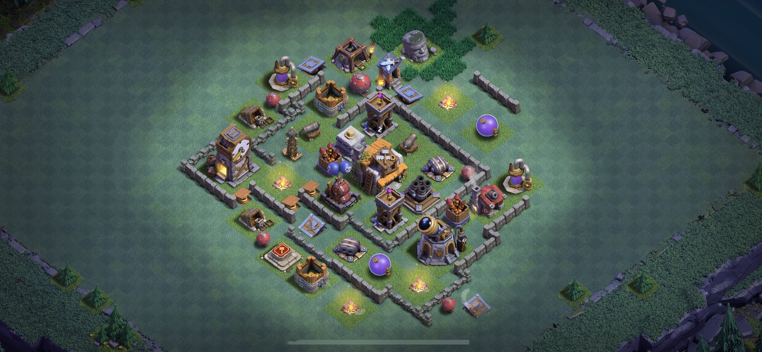BH5 Base - Top Builder Hall 5 Base (#24) - Clash of Clans 2025