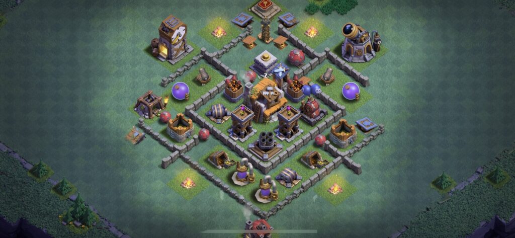 BH5 Base - Top Builder Hall 5 Base (#26) - Clash of Clans 2025