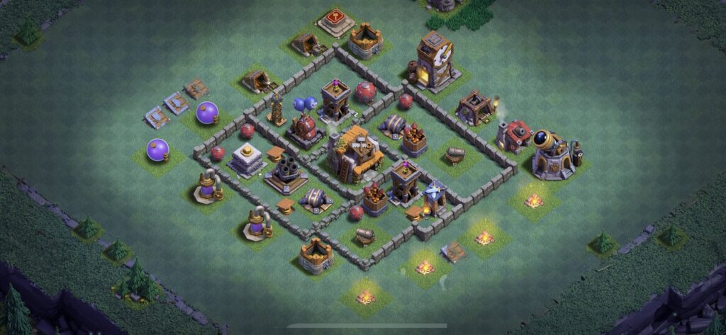 BH5 Base - Top Builder Hall 5 Base (#27) - Clash of Clans 2025
