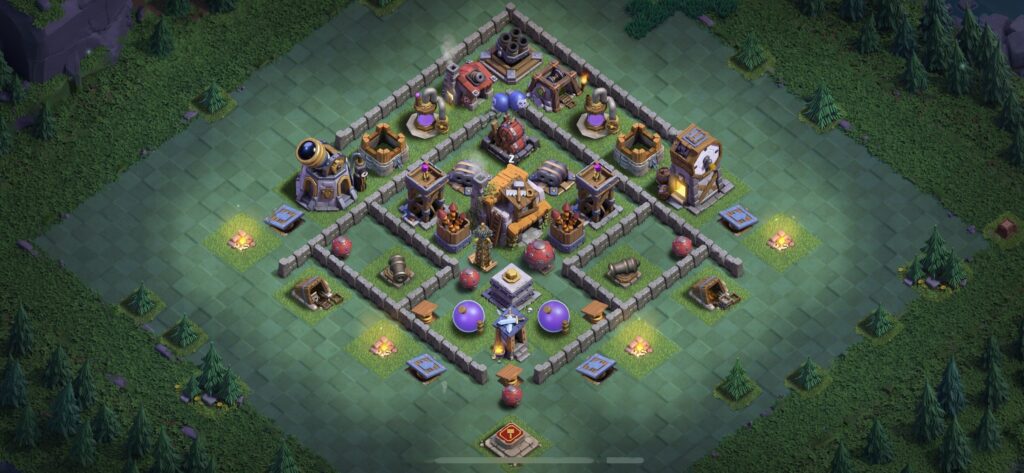 BH5 Base - Top Builder Hall 5 Base (#30) - Clash of Clans 2025