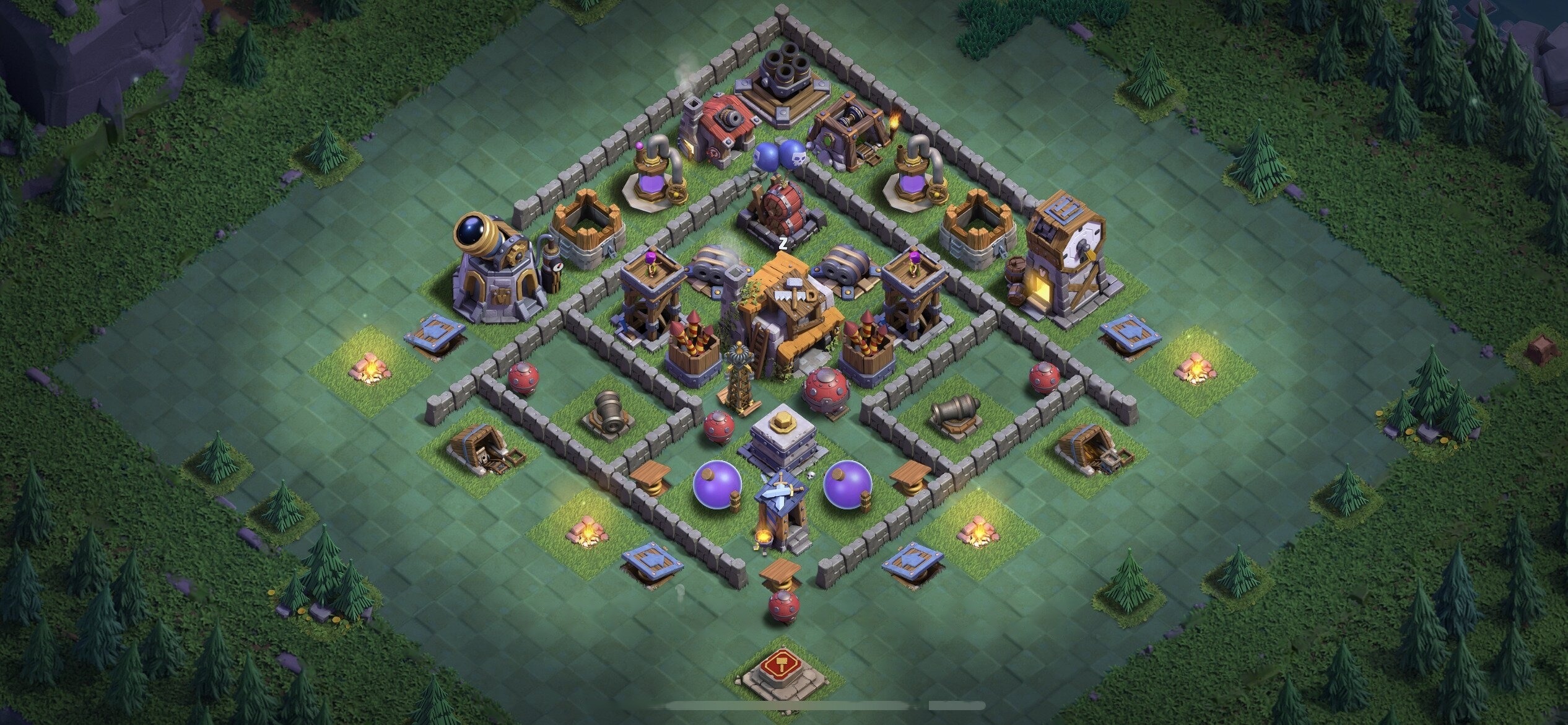 BH5 Base - Top Builder Hall 5 Base (#30) - Clash of Clans 2025