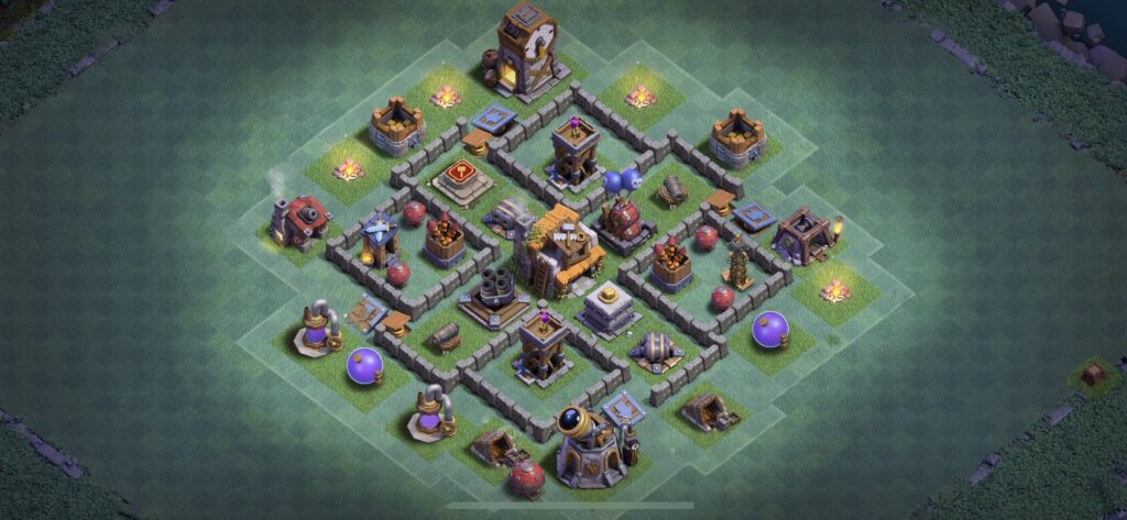 BH5 Base - Top Builder Hall 5 Base (#3) - Clash of Clans 2025