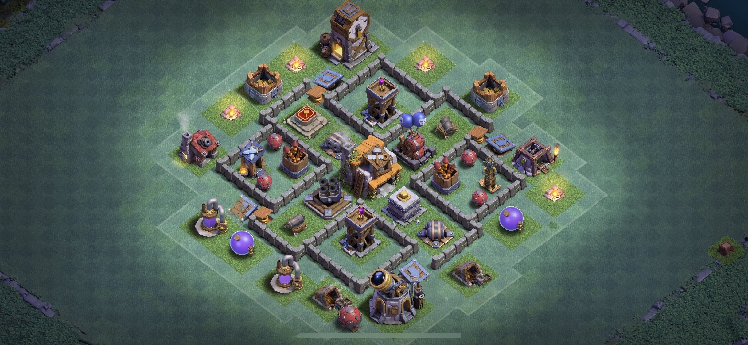 BH5 Base - Top Builder Hall 5 Base (#3) - Clash of Clans 2025