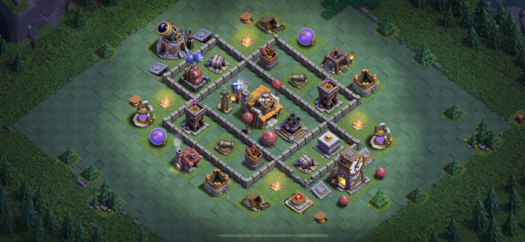 BH5 Base - Top Builder Hall 5 Base (#32) - Clash of Clans 2025