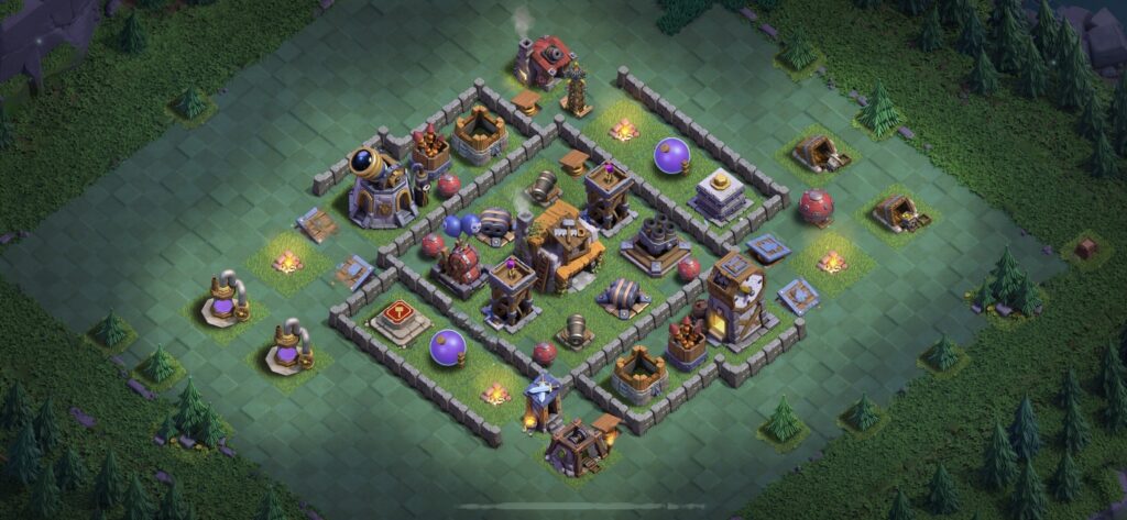 BH5 Base - Top Builder Hall 5 Base (#33) - Clash of Clans 2025