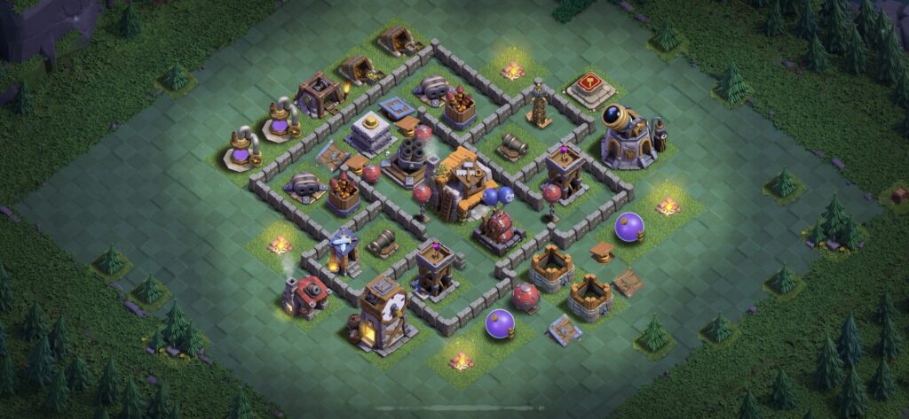 BH5 Base - Top Builder Hall 5 Base (#37) - Clash of Clans 2025