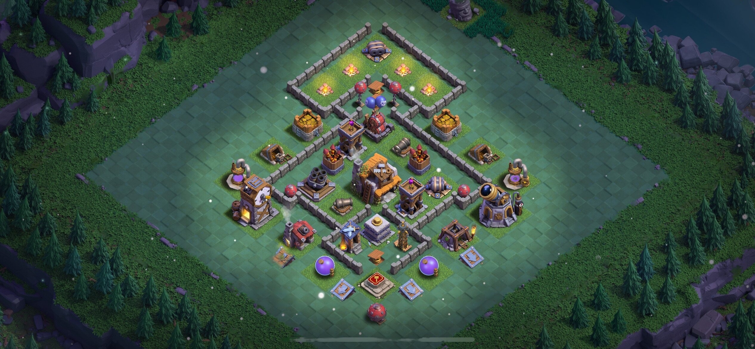 BH5 Base - Top Builder Hall 5 Base (#38) - Clash of Clans 2025