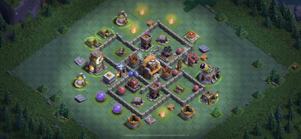 BH5 Base - Top Builder Hall 5 Base (#39) - Clash of Clans 2025