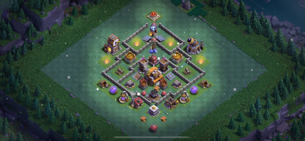 BH5 Base - Top Builder Hall 5 Base (#40) - Clash of Clans 2025