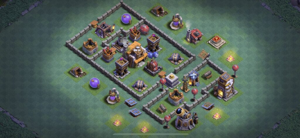 BH5 Base - Top Builder Hall 5 Base (#5) - Clash of Clans 2025