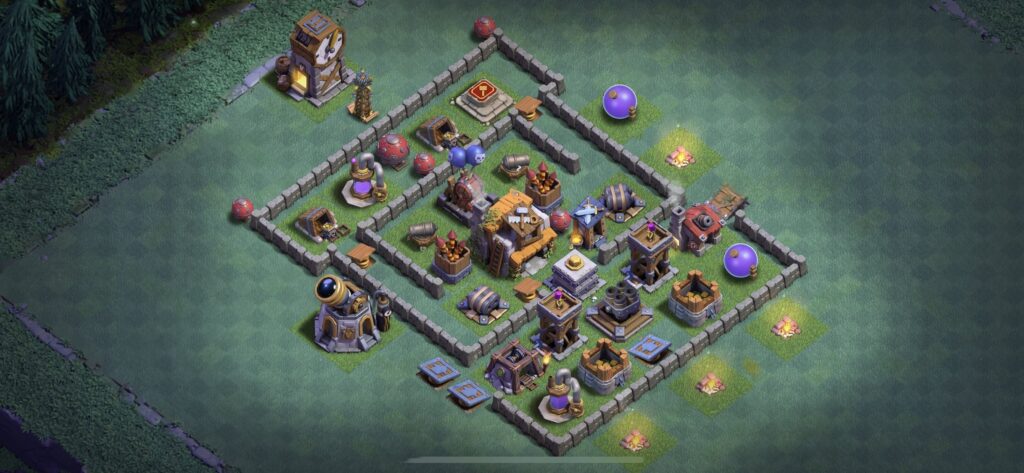 BH5 Base - Top Builder Hall 5 Base (#6) - Clash of Clans 2025