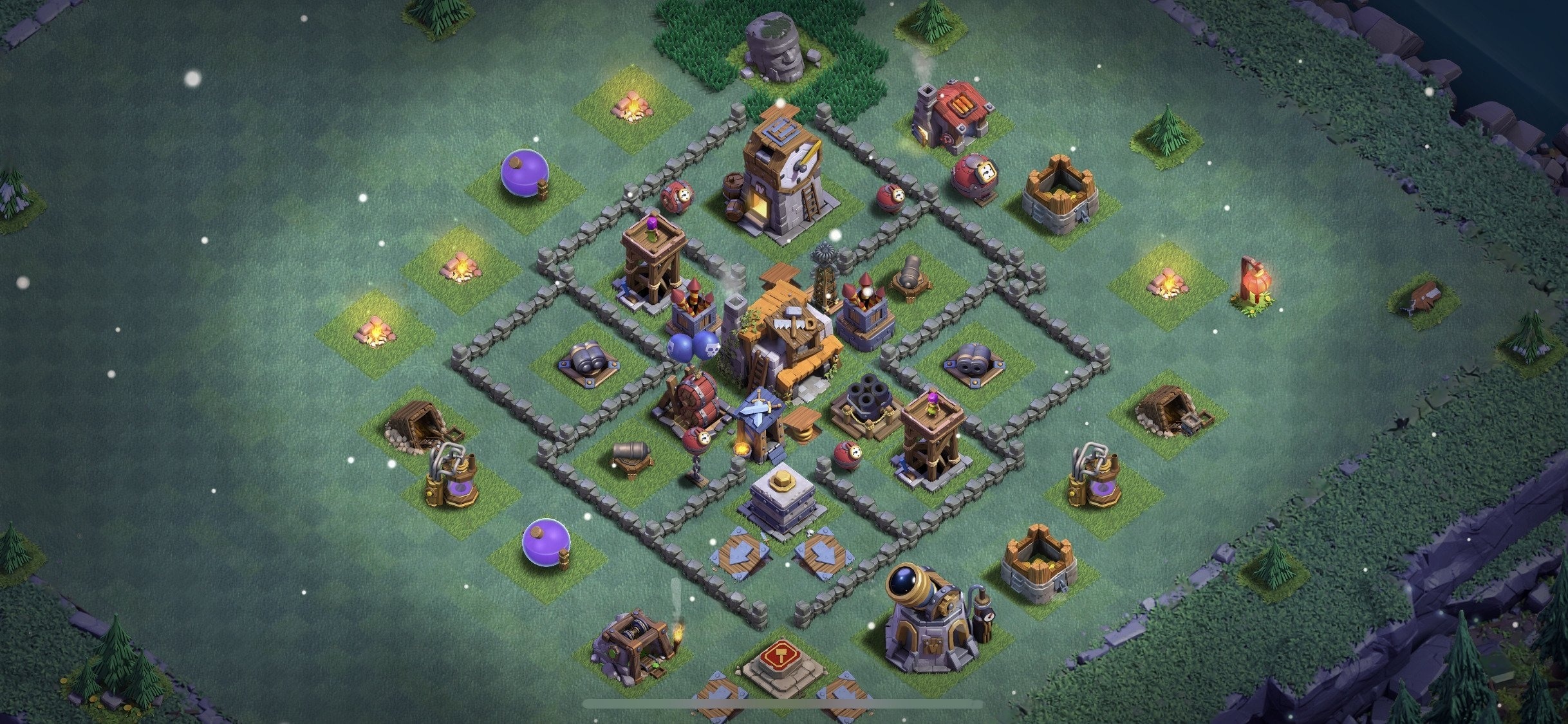 BH5 Base - Top Builder Hall 5 Base (#8) - Clash of Clans 2025